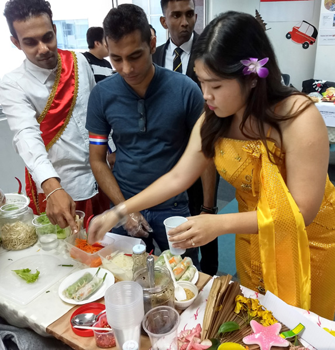 Year 1 ADHTM students’ Marketing Fair