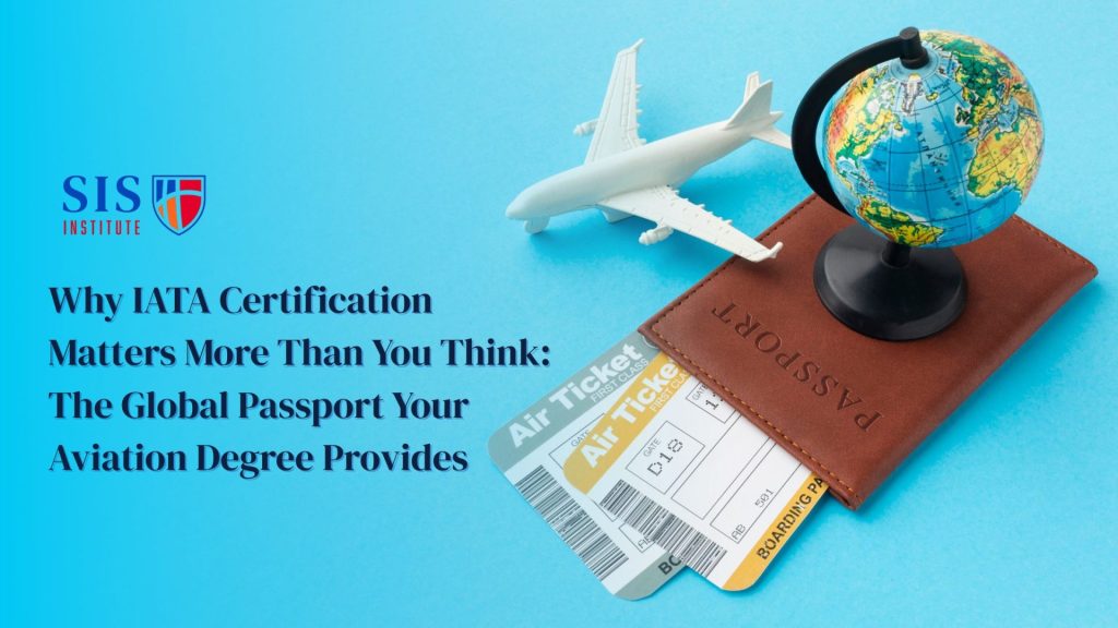 Why IATA Certification Matters More Than You Think: The Global Passport Your Aviation Degree Provides